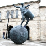 The drummer unveiled in Truro